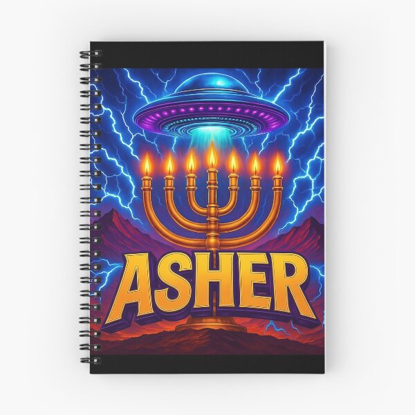 Item preview, Tribe of Asher Menorah | Biblical Blessing Faith Design designed and sold by FFPrints.