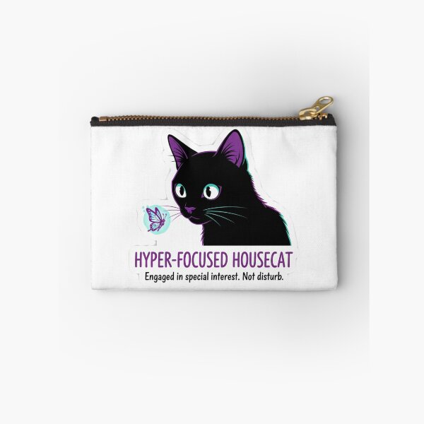 Item preview, Hyper-focused Housecat designed and sold by ndmedia.