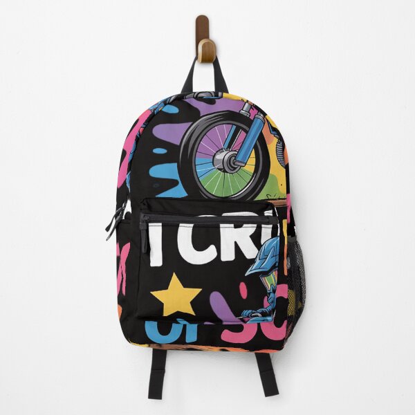 Item preview, I Crushed 100 Days Of School Dirt Bike Backpack For Boys designed and sold by margaridroso.
