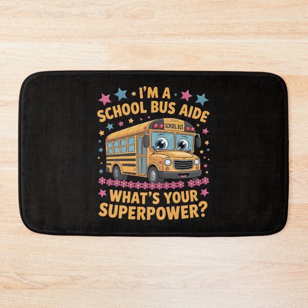 Item preview, I Am A School Bus Aide Back to School designed and sold by margaridroso.