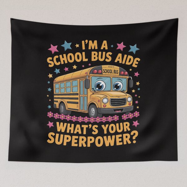 Item preview, I Am A School Bus Aide Back to School designed and sold by margaridroso.