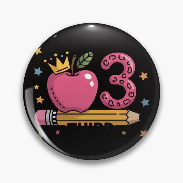 Item preview, Hello 3rd Third Grade Back To School Pink Leopard Teacher Men Women Kids designed and sold by margaridroso.