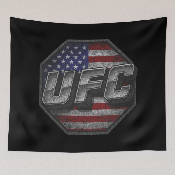 Item preview, UFC 3D Bold USA Flag designed and sold by JeyVel.
