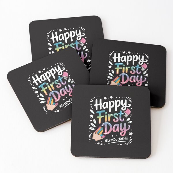 Item preview, Happy First Day Let's Do This Welcome Back To School designed and sold by margaridroso.