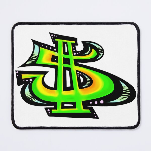 Item preview, Graffiti Dollar Sign $ designed and sold by The Artless Archer.