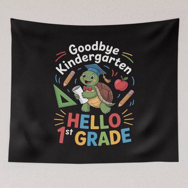 Item preview, Goodbye Kindergarten Hello 1st Grade Turtle Students designed and sold by margaridroso.