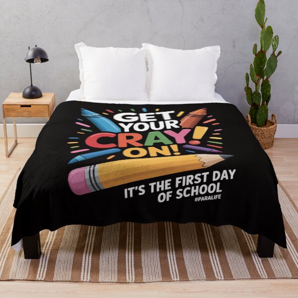 Item preview, Get Your Cray On Para Life 1st Day Of Back To School designed and sold by margaridroso.