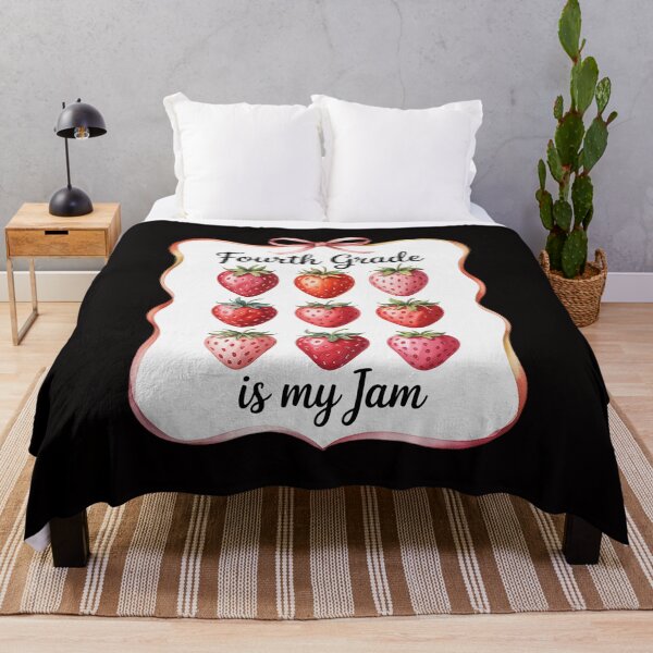 Item preview, Fourth Grade Is My Jam 4th Grade Strawberry Back to School designed and sold by margaridroso.