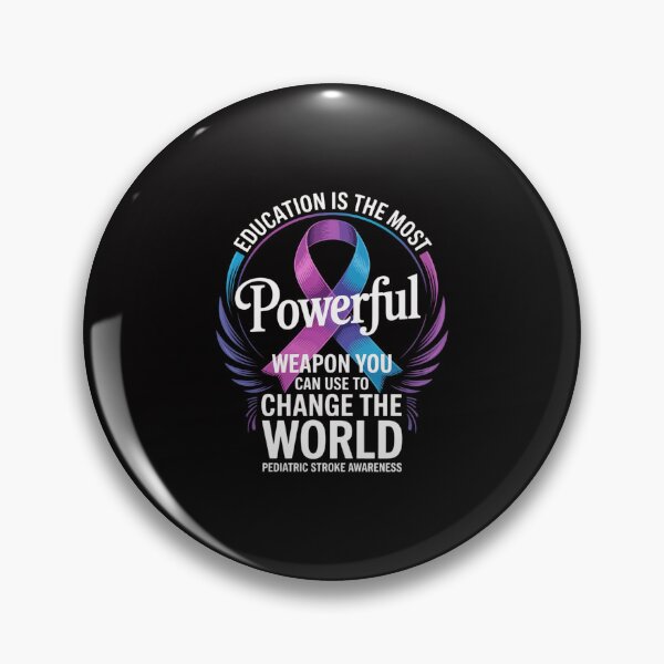 Item preview, Education is Powerful Paediatric Stroke Awareness designed and sold by Minoloinan.