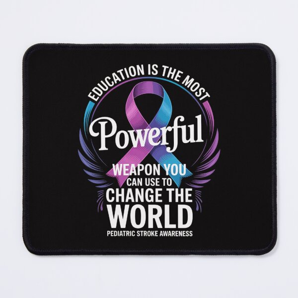 Item preview, Education is Powerful Paediatric Stroke Awareness designed and sold by Minoloinan.