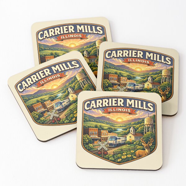 Item preview, Carrier Mills, Illinois designed and sold by Myra365Art.