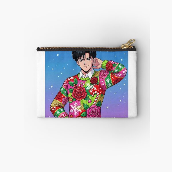 Item preview, Tuxedo Mask Ugly Christmas Sweater designed and sold by Solace Sparkles.