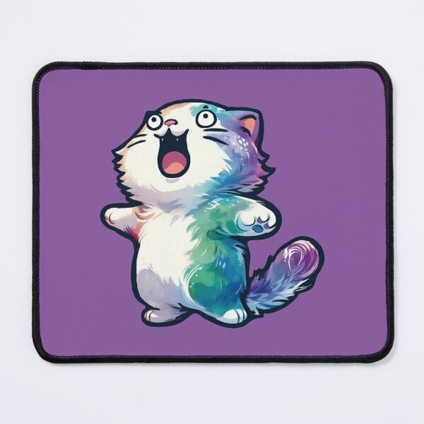 Item preview, Japanese style colorful cat - Wow designed and sold by WABISABIMOMENTS.