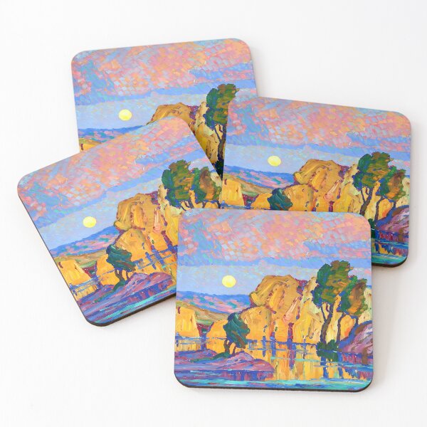 Item preview, Birger Sandzen - Late Moon Rising designed and sold by Jon-Baran.