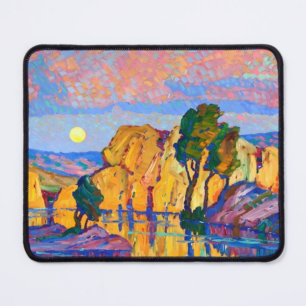 Item preview, Birger Sandzen - Late Moon Rising designed and sold by Jon-Baran.