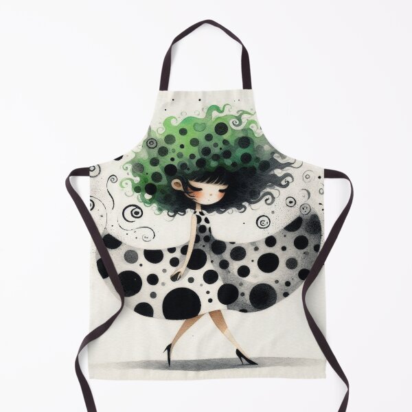 Item preview, Girl with Green Hair designed and sold by Beyondnote-Art.