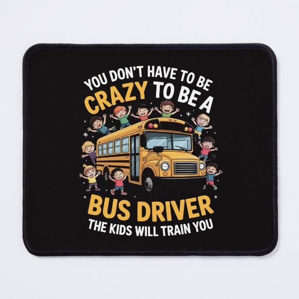 Item preview, Crazy School Bus Driver School Bus Driving designed and sold by Minoloinan.