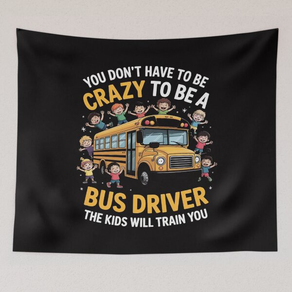 Item preview, Crazy School Bus Driver School Bus Driving designed and sold by Minoloinan.
