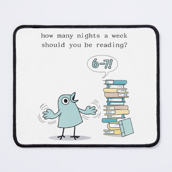 Item preview, How Many Nights Should You Be Reading? 6–7! designed and sold by SnarkleCo.