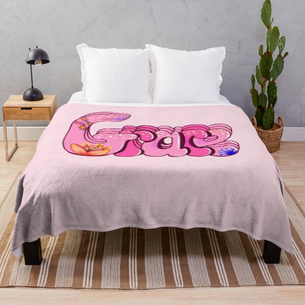 Item preview, Grace Preppy pink personalized gifts - Custom personalised Graffiti name Grace designed and sold by Artonmytee.