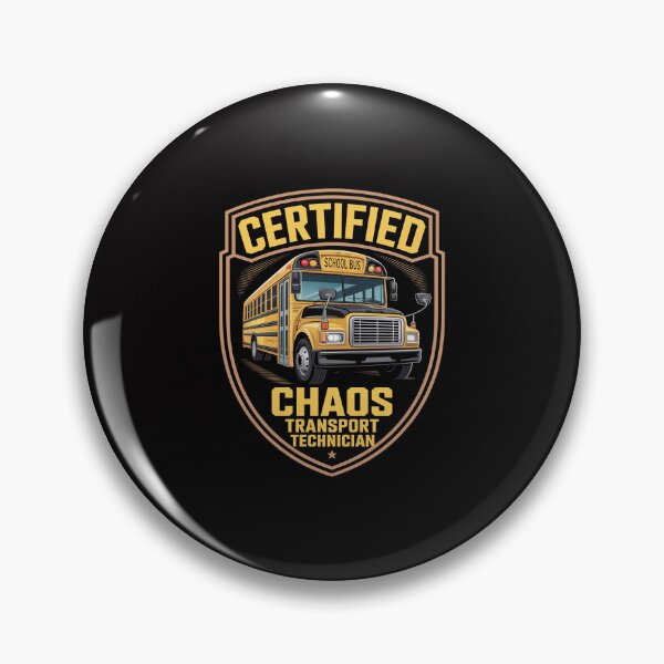 Item preview, Certified Chaos Transport Technician School Bus Driver designed and sold by Minoloinan.
