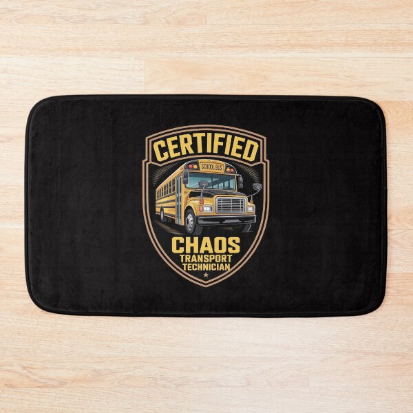 Item preview, Certified Chaos Transport Technician School Bus Driver designed and sold by Minoloinan.