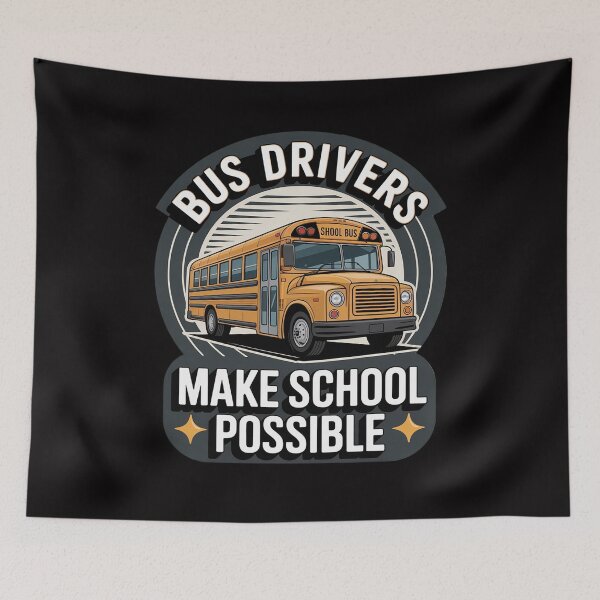 Item preview, Bus Drivers Make School Possible School Bus Driver designed and sold by Minoloinan.