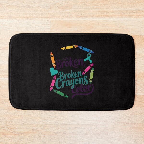 Item preview, Broken Crayons Still Color Suicide Prevention Awareness designed and sold by Minoloinan.