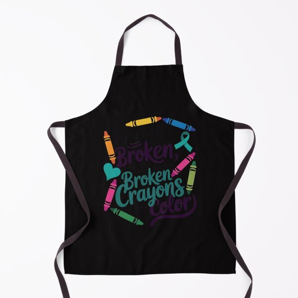 Item preview, Broken Crayons Still Color Suicide Prevention Awareness designed and sold by Minoloinan.
