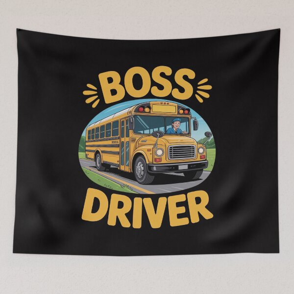 Item preview, Boss Bus Driver School Bus Driver Gift For Bus Drivers designed and sold by berniceschm.