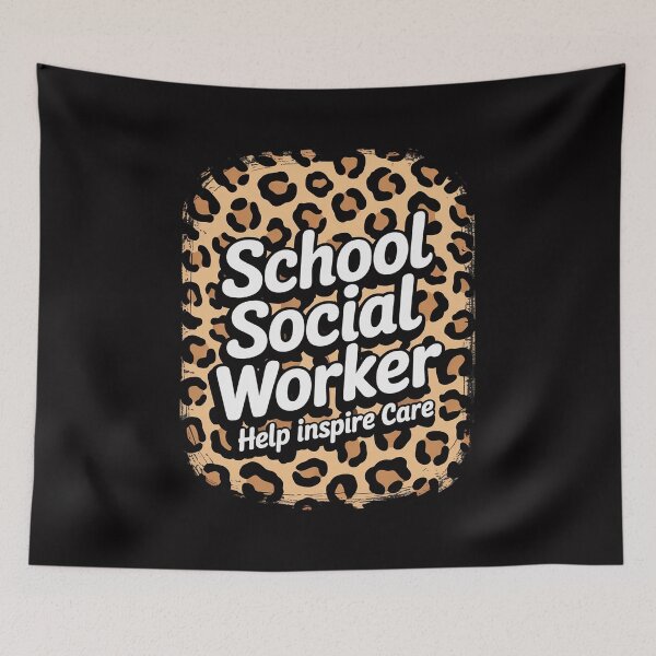 Item preview, Best School Social Worker Appreciation designed and sold by berniceschm.