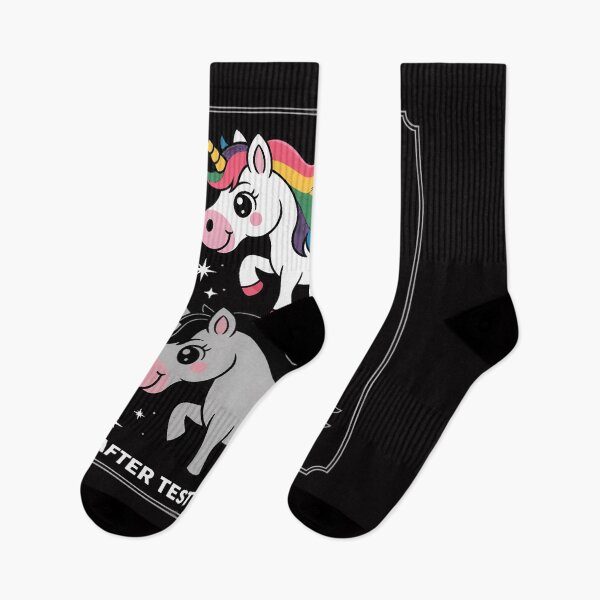 Item preview, Before After Testing Season Is My Cardio Teacher Unicorn designed and sold by berniceschm.
