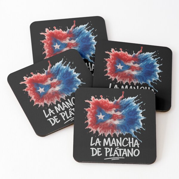 Item preview, LA MANCHA DE PLATANO - Puerto Rico Art Splash designed and sold by Urban-InkStudio.