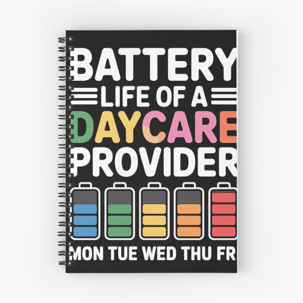 Item preview, Battery Life of Daycare Provider Teacher Back School designed and sold by berniceschm.