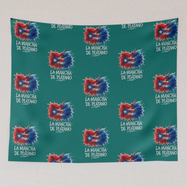 Item preview, LA MANCHA DE PLATANO - Puerto Rico Art Splash designed and sold by Urban-InkStudio.