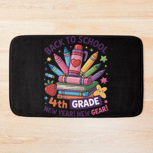 Item preview, Back To School, Girl 4th Grade, Fourth Grade School Supplies designed and sold by berniceschm.