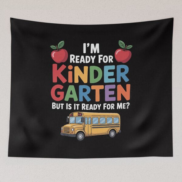 Item preview, Back To School Im Ready For Kindergarten Is It Ready For Me designed and sold by berniceschm.