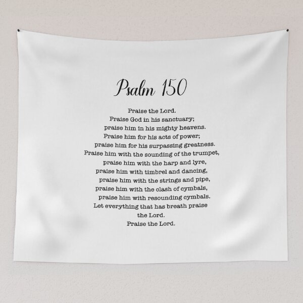 Item preview, Psalm 150, Bible Verse, Scripture Wall Art designed and sold by corbrand.