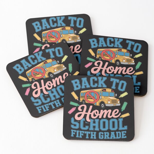 Item preview, Back to Homeschool - Fifth 5th Grade School Kids Teacher designed and sold by berniceschm.