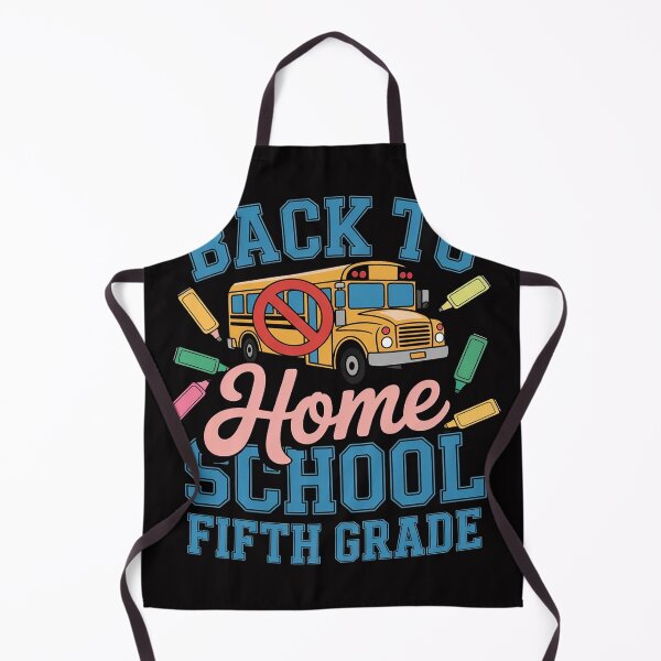 Item preview, Back to Homeschool - Fifth 5th Grade School Kids Teacher designed and sold by berniceschm.