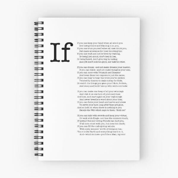 Item preview, If poem, if you can keep your head when all about you designed and sold by corbrand.