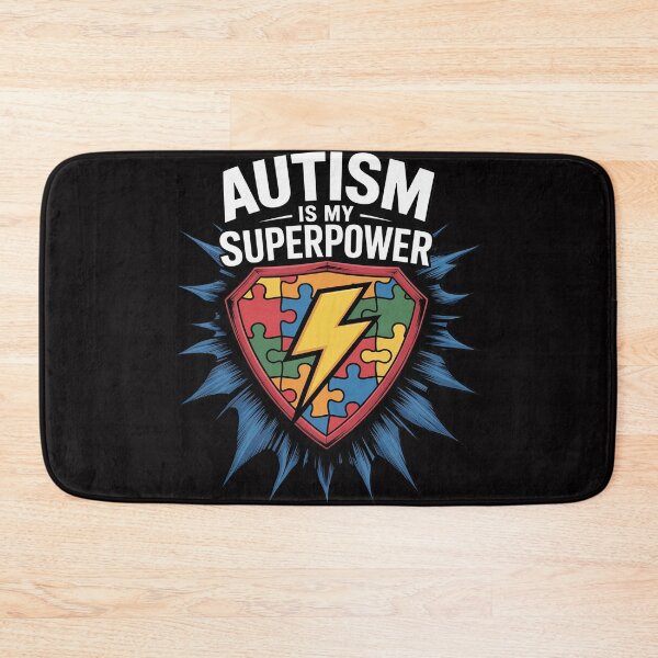 Item preview, Autism is My Super Power Superhero Autism Awareness designed and sold by berniceschm.