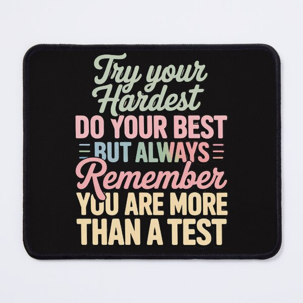 Item preview, Always Remember You Are More Than A Test School Teacher designed and sold by berniceschm.