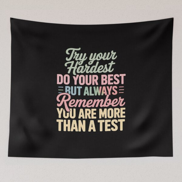 Item preview, Always Remember You Are More Than A Test School Teacher designed and sold by berniceschm.