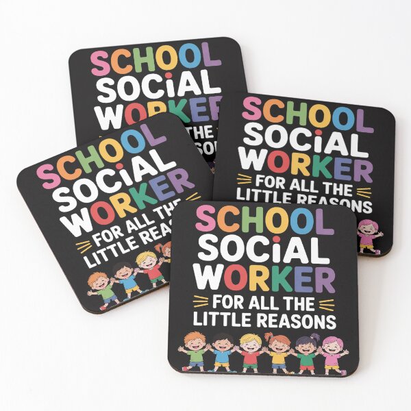 Item preview, All The Little Reasons School Social Worker Appreciation designed and sold by berniceschm.