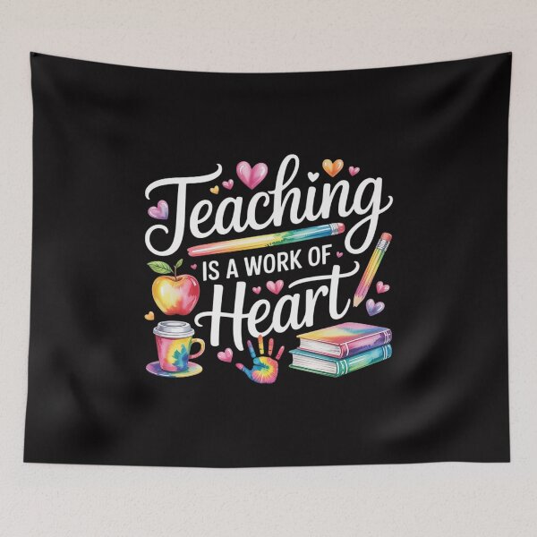 Item preview, Teaching Is A Work Of Heart Teacher Life designed and sold by berniceschm.