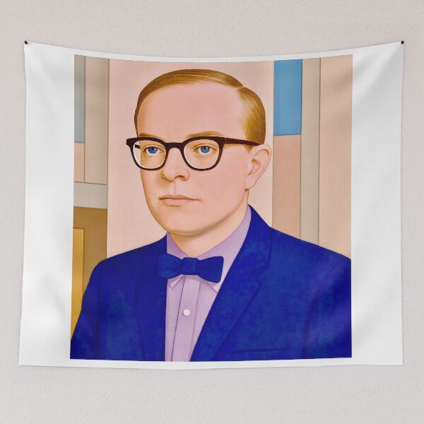 Item preview, Author Truman Capote. A literary portrait designed and sold by Steffani Lehmann.