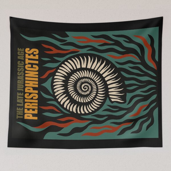 Item preview, The Late Jurassic Age: Perisphinctes designed and sold by Ghost on Toast.