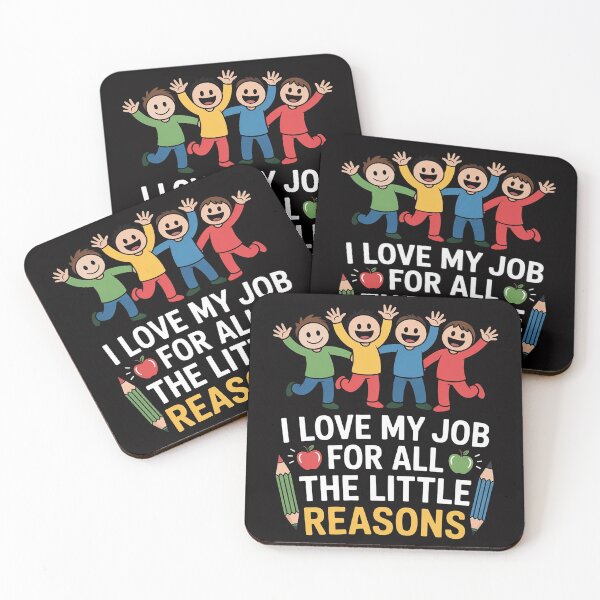 Item preview, Teachers I Love My Job For All The Little Reasons Teacher designed and sold by berniceschm.