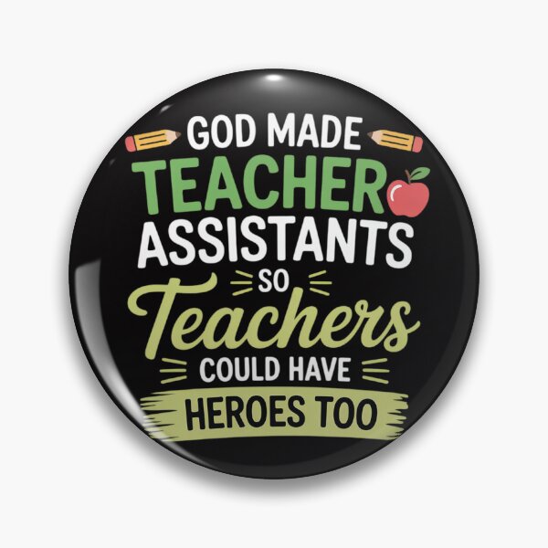 Item preview, Teacher Teaching Assistant Aide Hero Gift designed and sold by berniceschm.